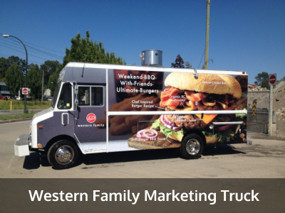 Western Family Marketing Truck
